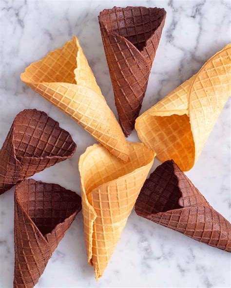 Deliciously Sweet And Crunchy Ice Cream Waffle Cone Recipes