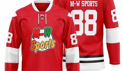 Ice Hockey Jersey Outfit