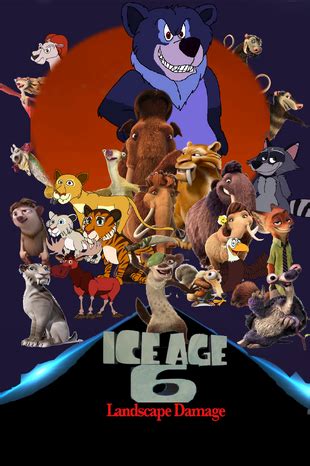 ice age landscape damage