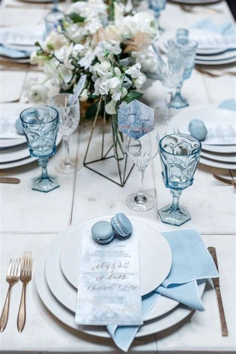 18+ Ice Blue Wedding Theme