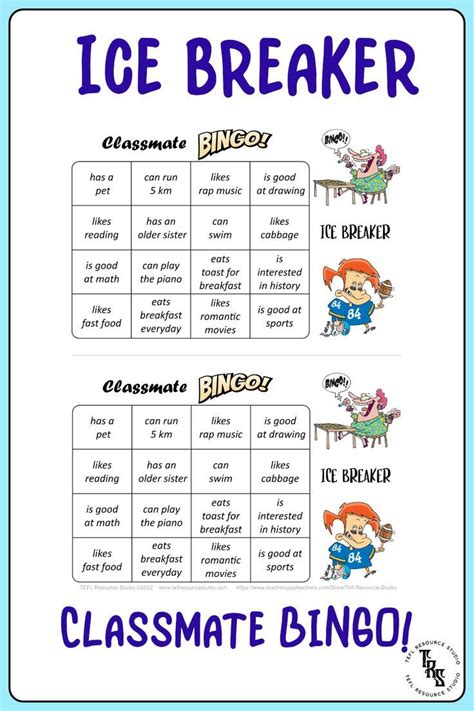 Ice Breaker Language Class