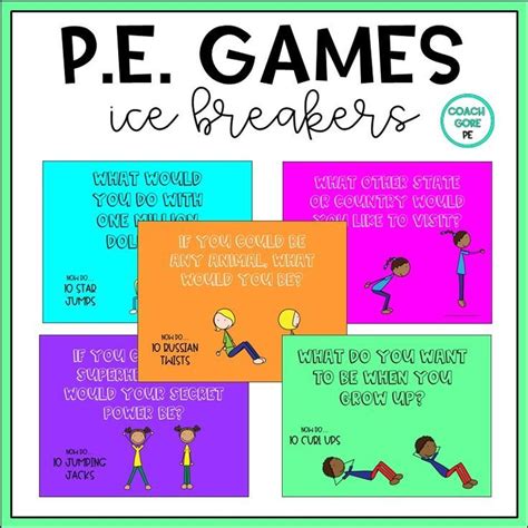 Ice Breakers In Pe Class