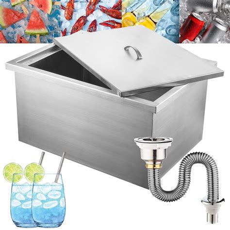 Ice Chest With Drain