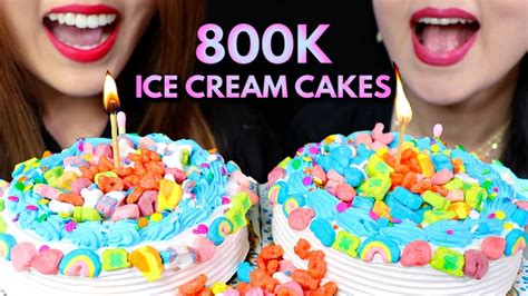 ice cream cake asmr