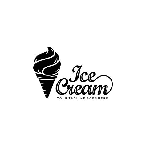 ice cream logo design