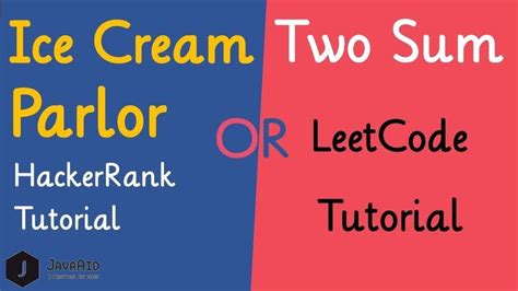 Ice Cream Parlor Leetcode