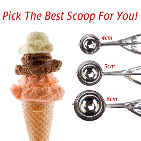 ice cream scoop sizes