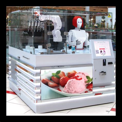 Ice Cream Vending Machine Robot