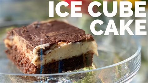 Ice Cube Cake Design