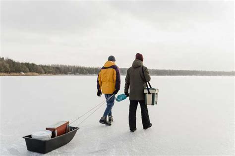 Ice Fishing Without Auger
