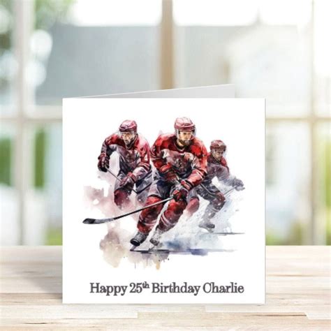 Ice Hockey Birthday Images