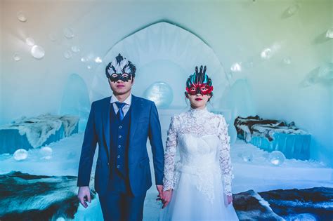 Ice Hotel Wedding