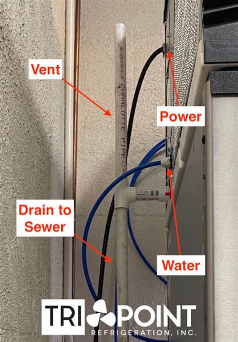 Ice Maker Drain Vent