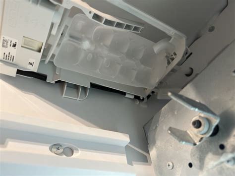 Ice Maker Tray Stuck Upside Down