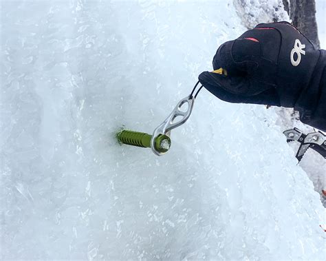ice screws climbing