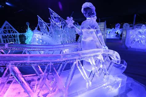 ice sculptures