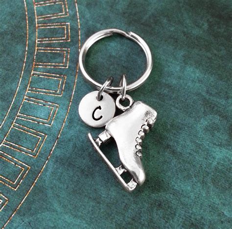 Ice Skate Keychain