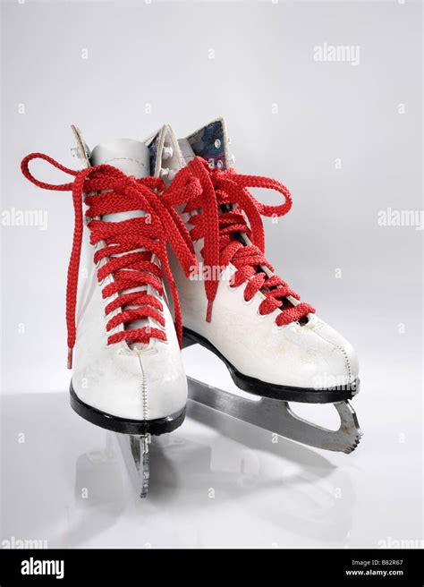 Ice Skates Red