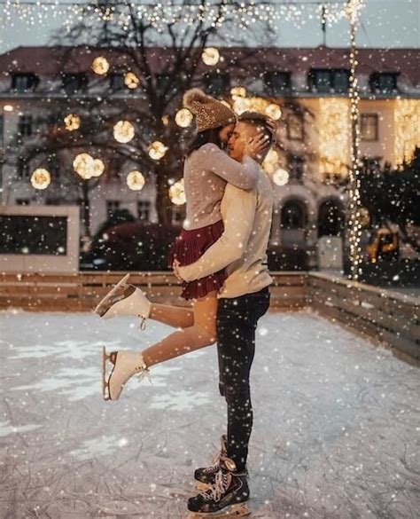 Ice Skating Date Poses