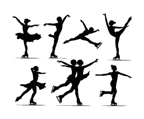 Ice Skating Poses Standing