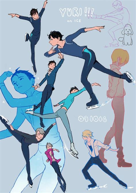 Ice Skating Reference Art