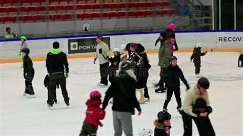 Ice Skating Training Session