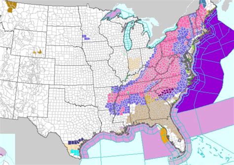 ice storm warning map