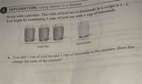 Iced Tea Lemonade Ratio