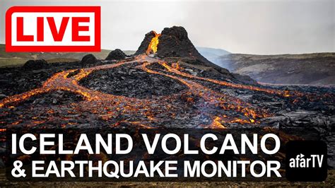 iceland volcano live stream youtube