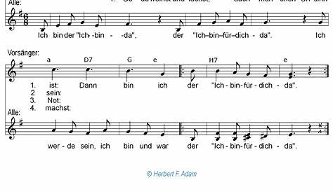 Evangelischer Kirchenbote: Lied: Wer bin ich?