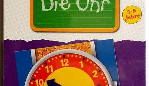 Uhr lesen lernen-Poster DIN A3 für DaF-DaZ-Niveau A1 und Grundschule