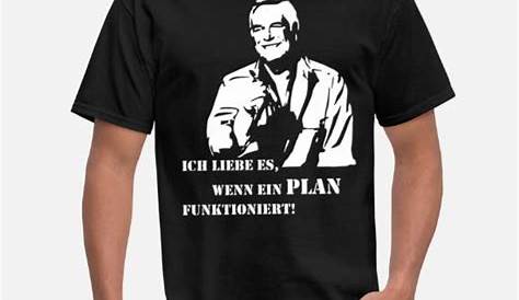 Ich liebe es wenn ein plan funktioniert Men’s Premium T-Shirt | Spreadshirt