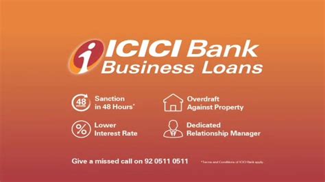 What are the Types of Business Loan Offered by ICICI Bank? Finance