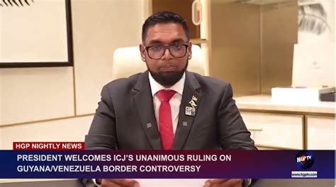 icj ruling on guyana venezuela