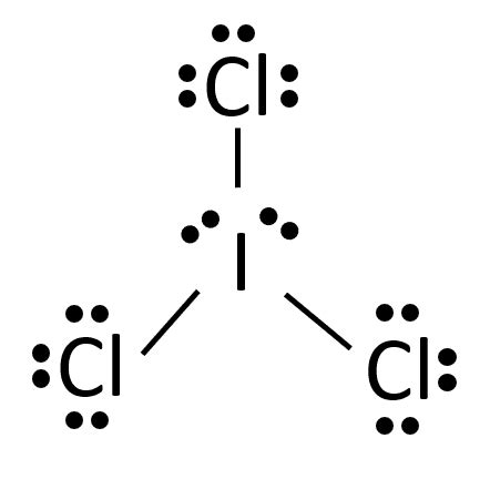 icl3 lewis molecular shape