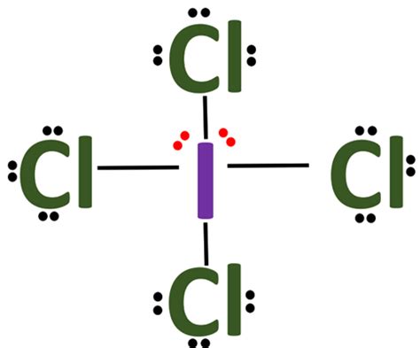 Icl4 Lewis Structure