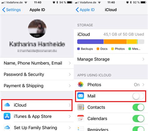 icloud email find my phone