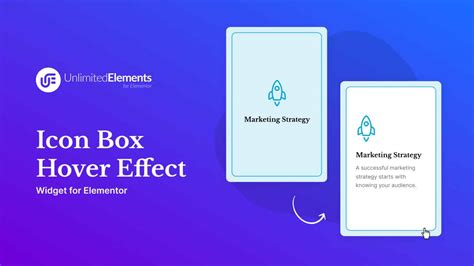Icon Box Hover Effect Elementor