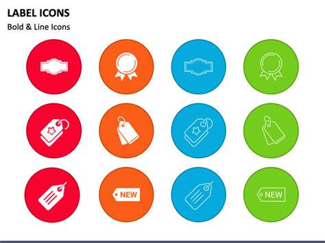 Icon Label Description List Powerpoint