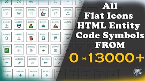 icon symbol html code