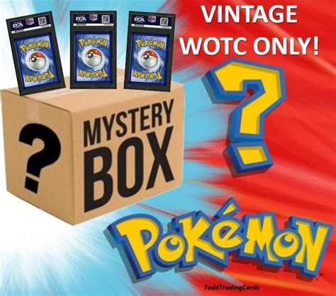 Pokemon Card Collector Mystery Box, 1st Edition, Sets, Raw, Graded