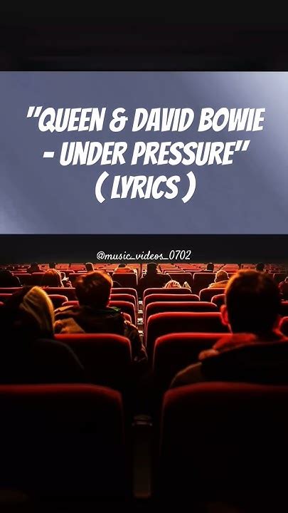 iconic features of under pressure