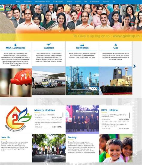 iconnect bpcl home page