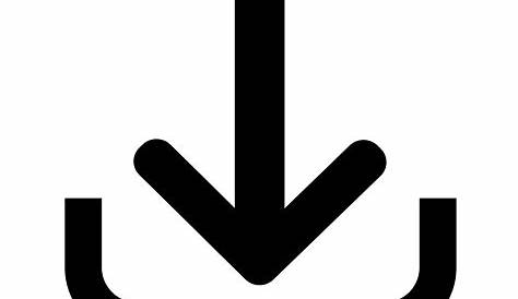 Icono de descarga simple - Descargar PNG/SVG transparente