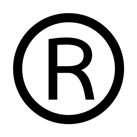 icono de marca registrada