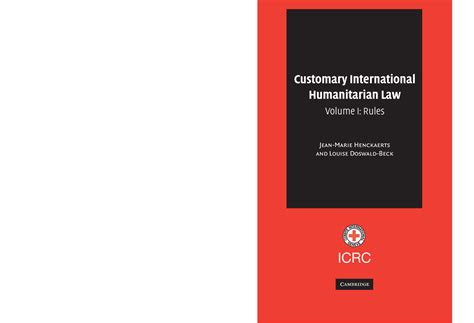 icrc customary international law