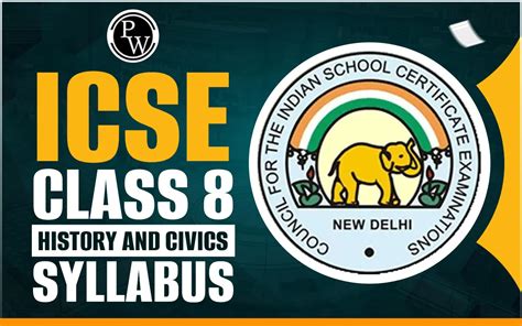 icse class 8 history and civics syllabus