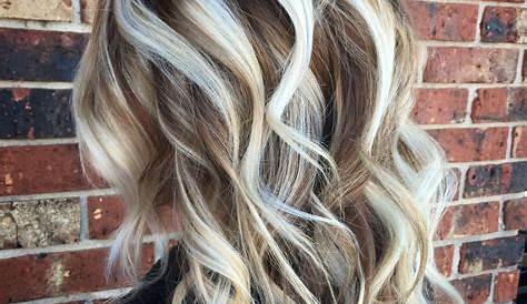 Icy Blonde Highlights Dark Hair Platinum White Rooty