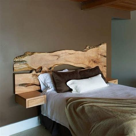 Tête de lit en bois avec luminaires Tête de lit bois, Idées de