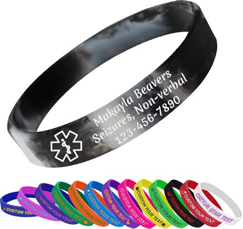 Id Bracelets Rubber